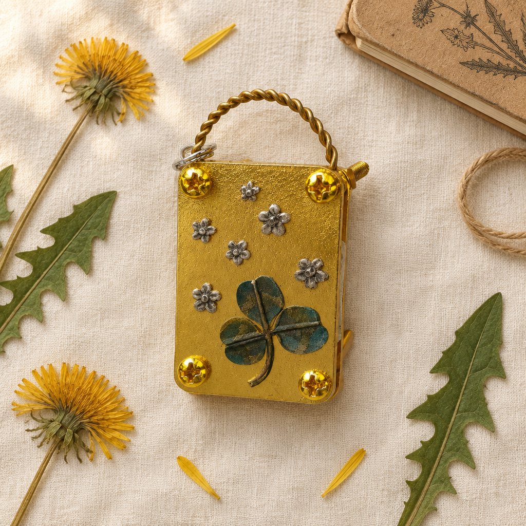 The Pocket Press: Mini Metal Flower Press | Botanical Keepsake Maker